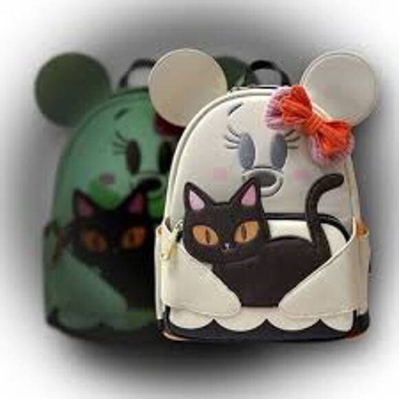 Disney Loungefly, Minnie Cutie Ghost Halloween backpack 2025 - NWT, Glows - Picture 3 of 3